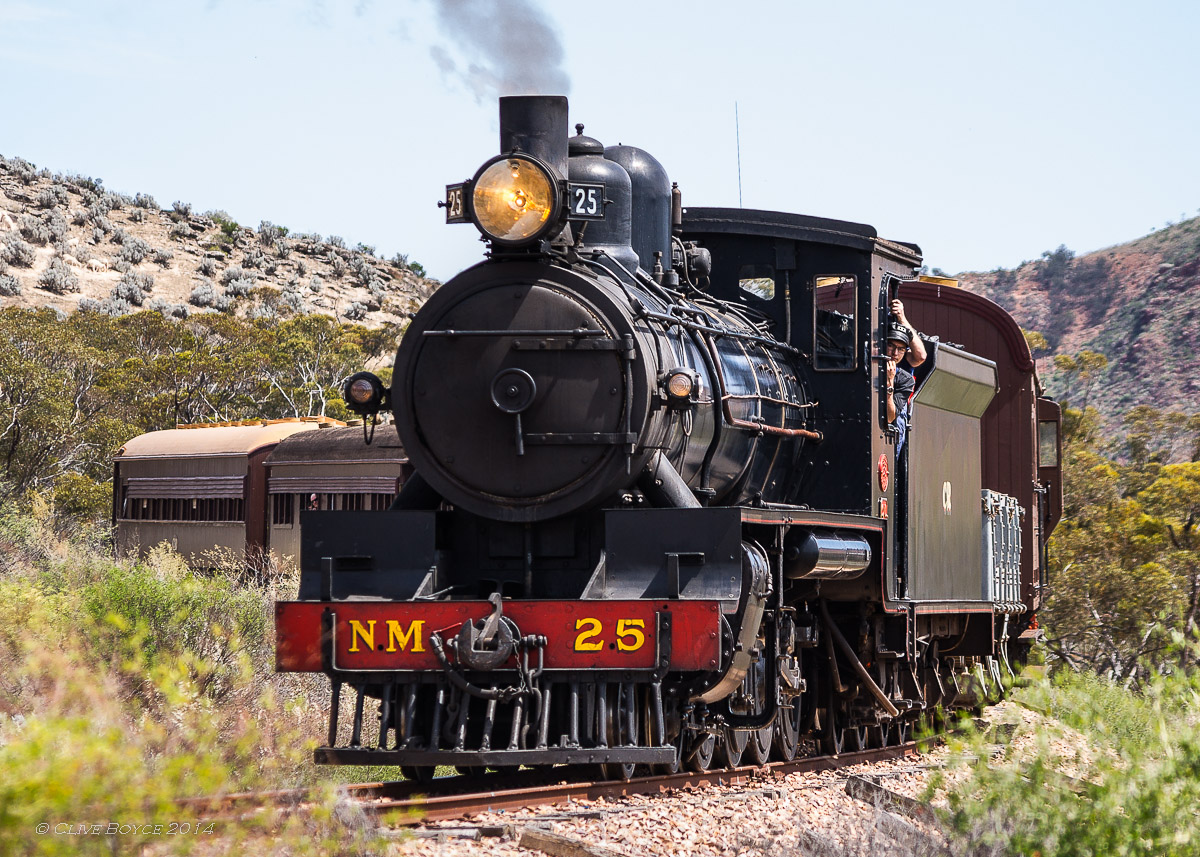 NM25, Afghan Express, Pichi Richi Railway